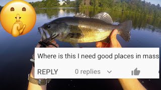 How to Find Fishing Spots in Massachusetts (100% Clickbait) #shorts