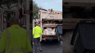rental McNeilus rear loader #garbagetruck #truck #shorts #florida