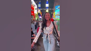Thumbnail of Times Square New York at night! ✨ #newyork #timessquare #nyc #travel #travelvlog #vlog