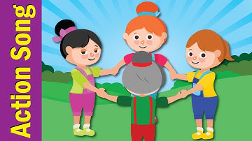 Around a Circle | Action Songs for Kids | Kindergarten, Preschool & ESL | Fun Kids English