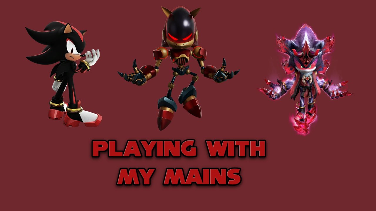 Sonic Forces (Speed Battle) Gameplay: Playing with my mains!