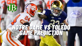 Notre Dame Football - Predictions vs Toledo