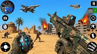 FPS Robot Shooter Strike Anti-Terrorist Shooting Android GamePlay screenshot 1