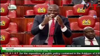 Ndindi Nyoro Educates Clueless Migori Woman Rep Fatuma who Doesn't Know How Kenya is Borrowing!