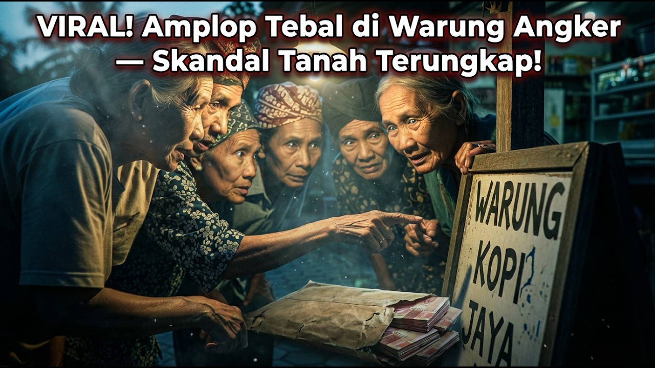 VIRAL! Amplop Tebal di Warung Angker — Skandal Tanah Terungkap!