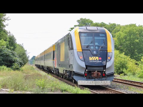 Out with the old, and in with the new VIA RAIL AND CN! (8/5/22)