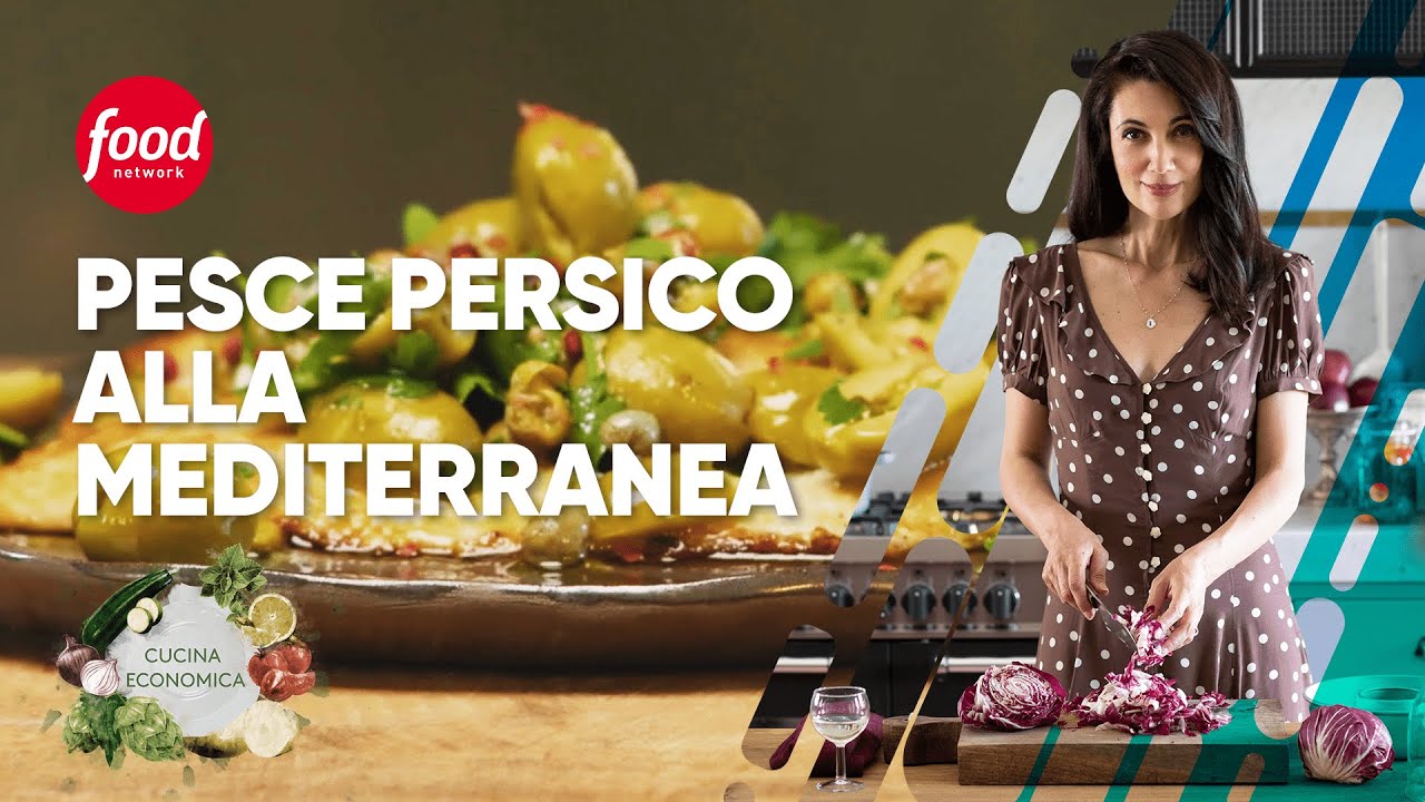 Pesce Persico alla Mediterranea ♥ 