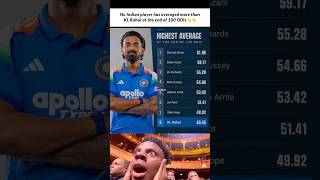 KL Rahul Completes 100 ODIs With the Highest Average by an Indian 🤯🔥 | India’s Most Underrated? 🏏