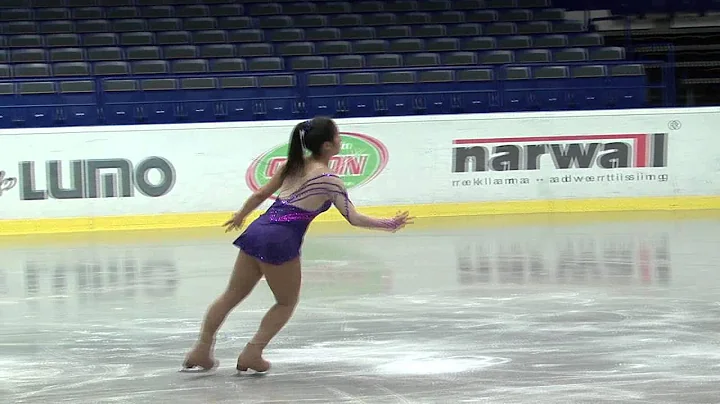 5 Cristina LIN (ARG) - ISU JGP Czech Skate 2013 Ju...