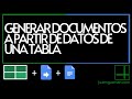 Generar un documento de Google Docs a partir de mis datos de Google Sheets