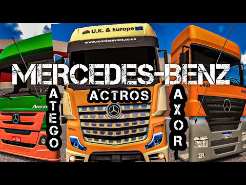 Mercedes-Benz Atego, Axor and Actros Realistic Sounds | World Truck Driving Simulator