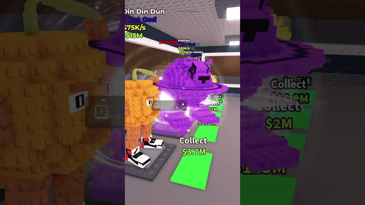 Best Method To Steal Secret In A Brainrot I Stole Rainbow Vacca Saturnina Roblox Shorts