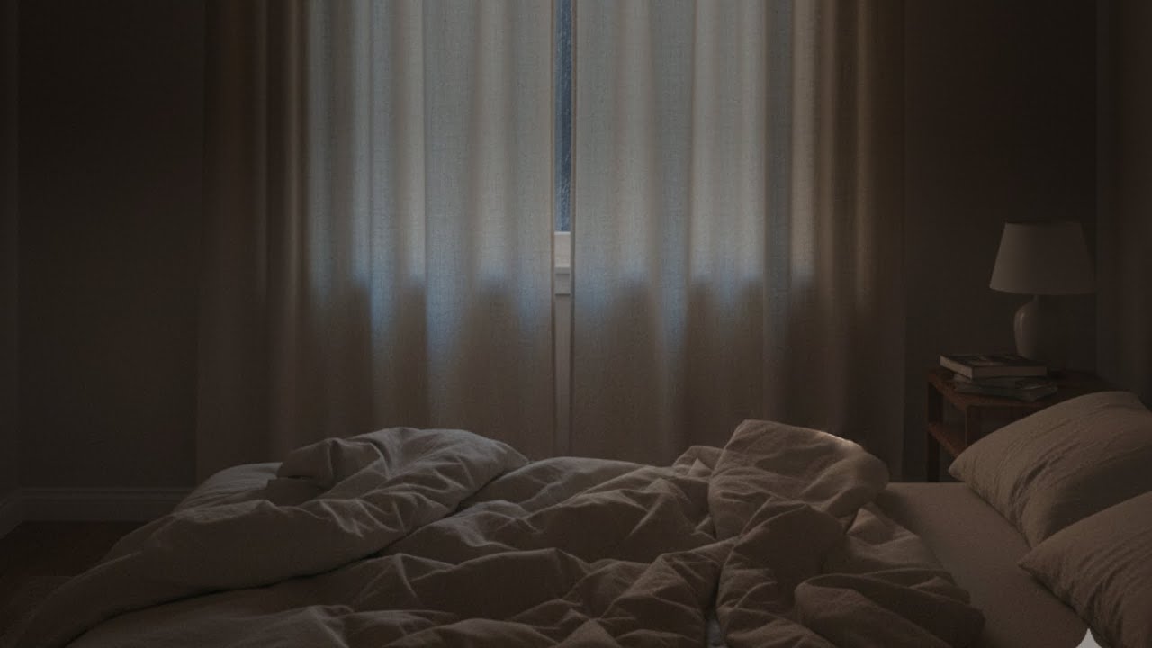 Soft Bedroom Window Rain — 10 Hours Sleep Sounds