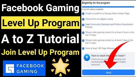 Facebook Gaming Level Up Program in Bangla Tutorial | How to Join Facebook Gaming Level Up Program |