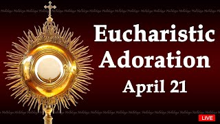 Powerful Eucharistic Adoration I Sunday April 21 2024 I 3.00 Pm