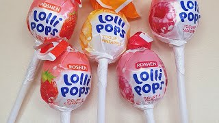 New!! Yummy Colors Lollipops Chupa Chups |ASMR Rainbow Lollipops|A Lot of Candy Opening