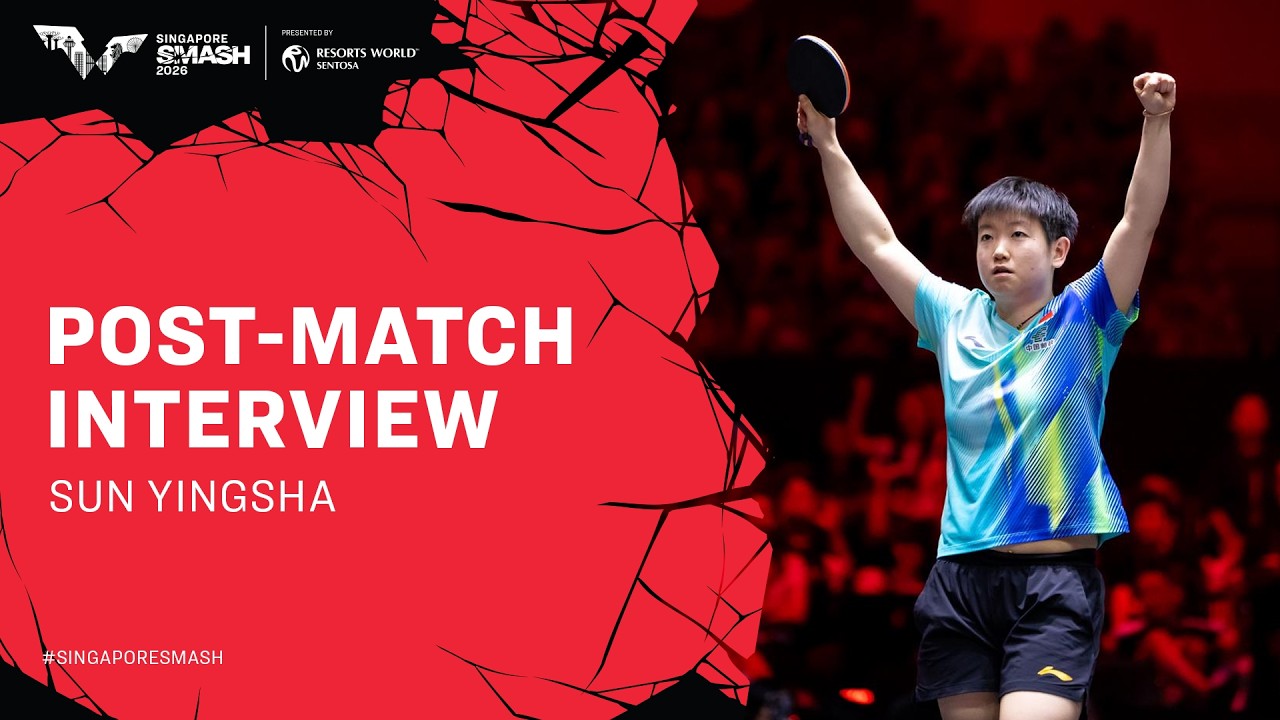 Sun Yingsha Post-Match Interview | Final | #SingaporeSmash 2026