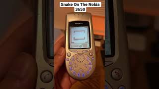 🐍Snake On The Nokia 3650 (2003)🔥 #shorts