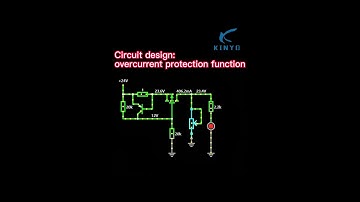 “A Circuit Design with Overcurrent Protection Functionality” #kinyo