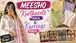 Kurta Sets & Earrings Haul🌼🌺 Budget-Friendly, Don't Miss Out🤗 #viral #trending screenshot 5