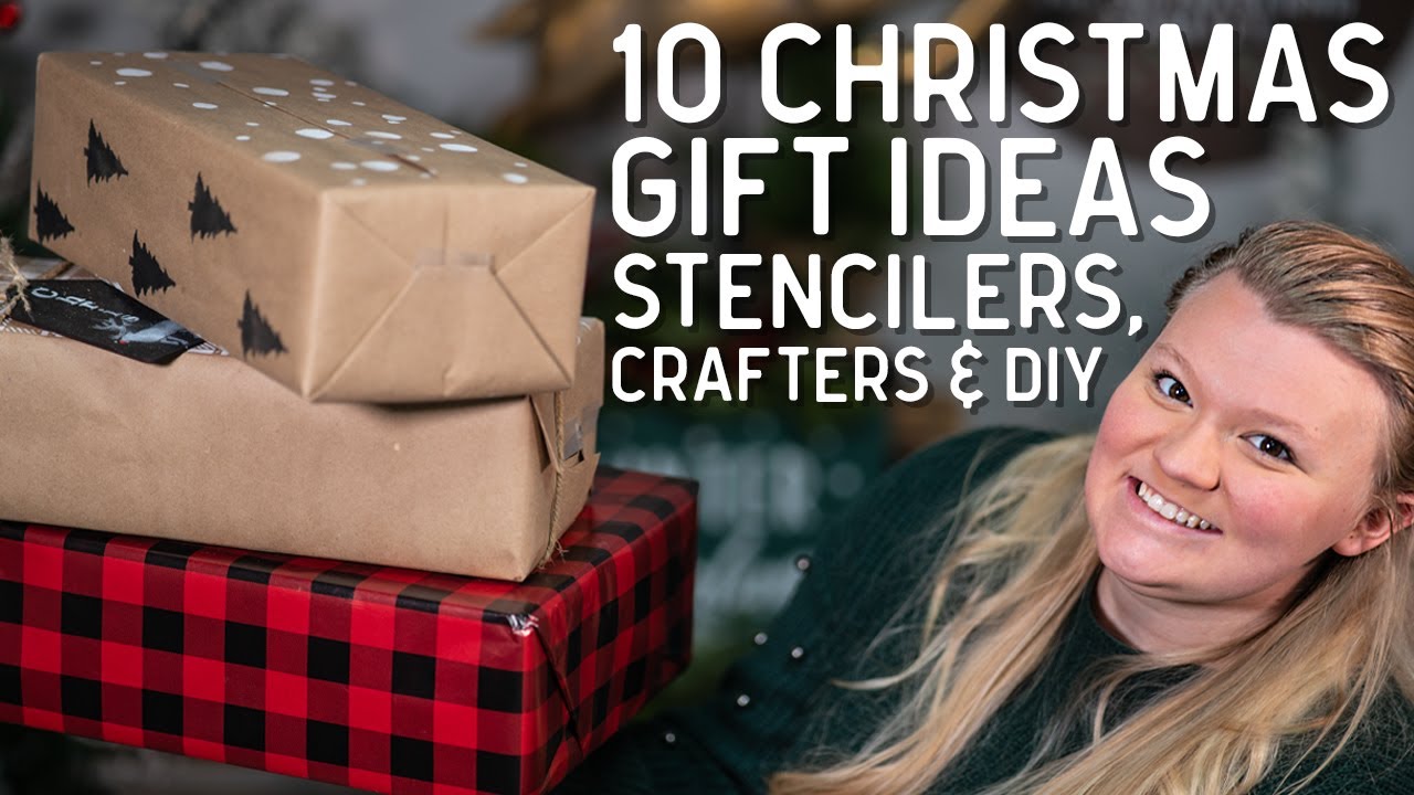 Top 10 Christmas Gifts for Stencilers | Holiday Present Ideas | Crafter and DIY | StudioR12 Stencils