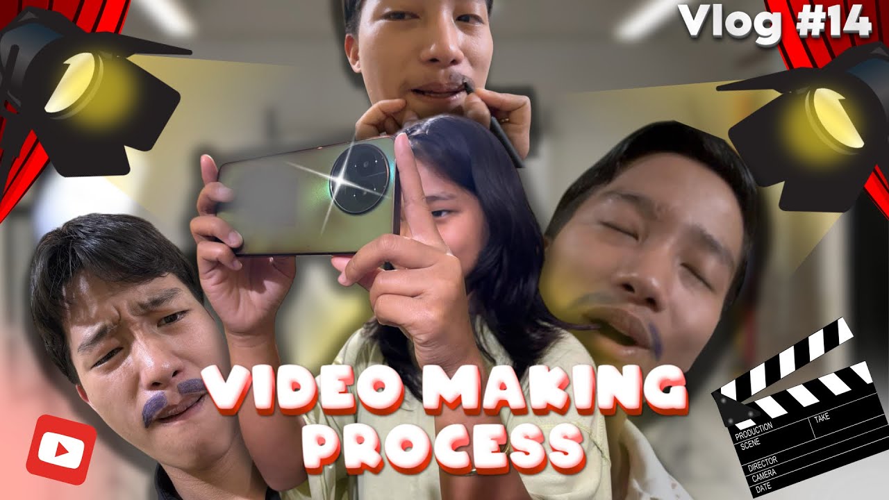 Video making process 😂 ||Vlog#14||