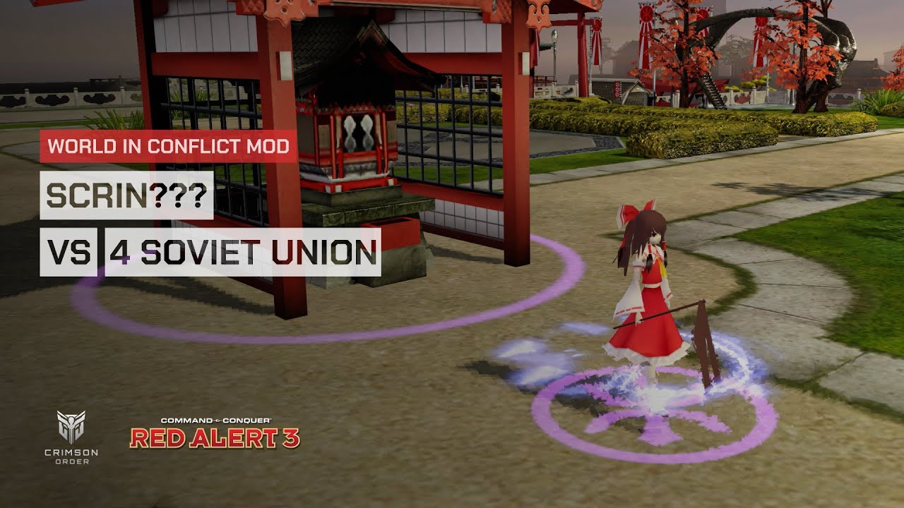 Red Alert 3 [Мод World In Conflict] - Скрин??? против 4 Советского Союза Брутальный ИИ