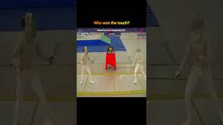 Controversial Last Touch: Natalia Botello MEX - Panamerican Championships Fencing Sabre Women's 2023