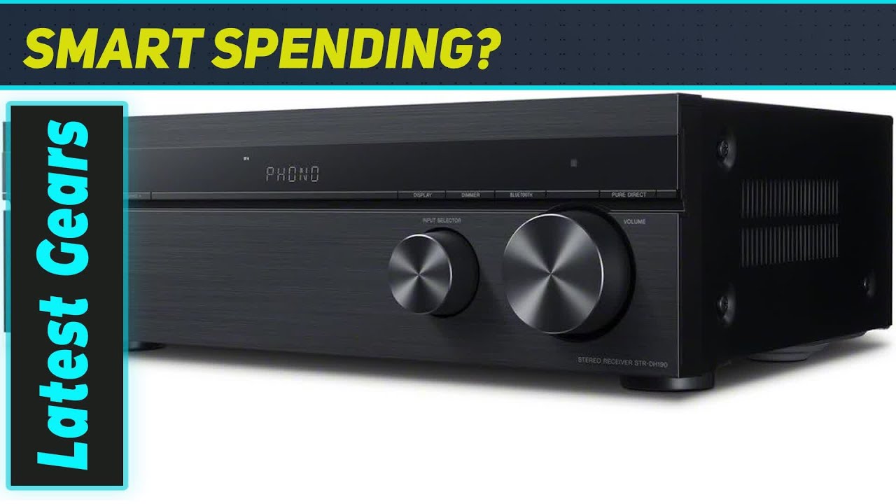 Sony STRDH190 и Polk T15: бюджетное стерео блаженство!