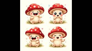 I've created mushroom clip art. I need your opinion about it #shorts