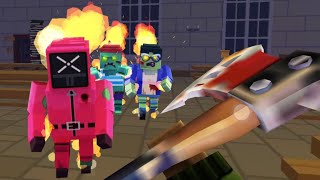 KILLED ALL ZOMBIES WITH MAX UPGRADED AXE 🪓 👌 😎 screenshot 3