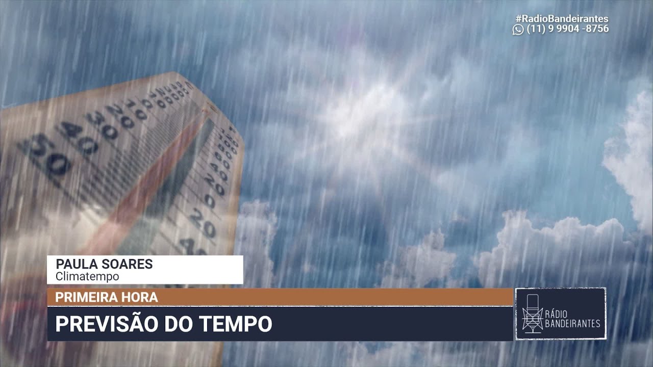 PREVISÃO DO TEMPO: QUEDA DE TEMPERATURA EM VÁRIAS REGIÕES DO BRASIL