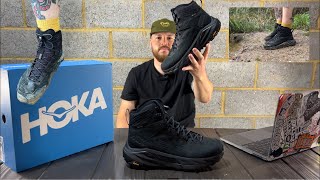 Worth buying!? Hoka sky Kaha - phantom Black ‘west test’ thoughts after a months wear ! …..