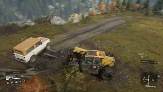 Snow Runner : Caterpillar TH357 (Full Tuning) (Folge 4)