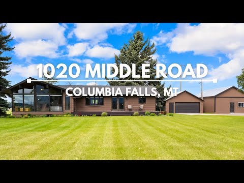1020 Middle Rd, Columbia Falls, MT home video tour