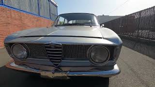 1967 Alfa Romeo Giulia Sprint GT Veloce "Stepnose" - Start up & walk around