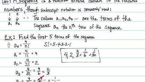 9.1 Sequences (part 2)