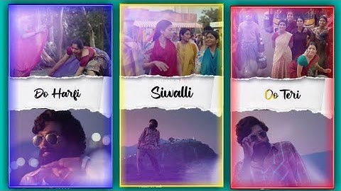 Pushpa Movie New Attitude Status Editing Kinemaster Trending Allu Arjun Attitude Video Editing 2022