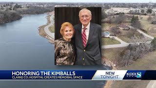 Clarke County Hospital creates memorial for couple who gave so much for their community
