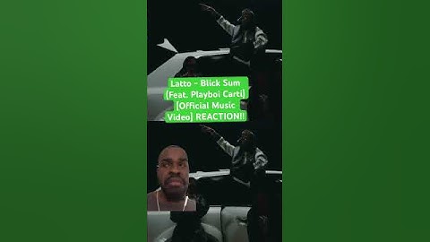 Latto - Blick Sum (Feat. Playboi Carti) [Official Video] REACTION!! #shorts #trending #viral
