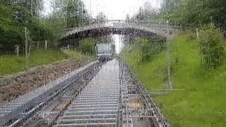 A Trip On The Zugerberg Funicular In The Rain