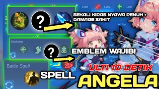 Healer Damage Is Back Set Build Angela Tersakit 2025 Emblem Build Angela Paling Sakit