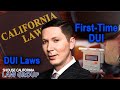 1st Time DUI in California