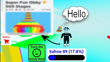 Playing Super Fun Obby 🌟 (500 Stages) pt2