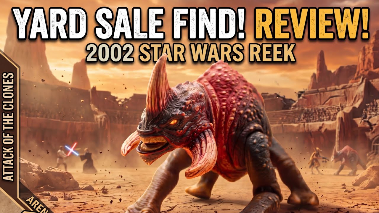 Yard Sale Jackpot! I Found a 2002 Star Wars Reek Figure... Is It 