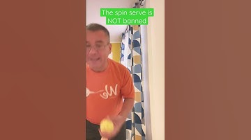 Rules 2023 Spin serve is NOT banned. Take care