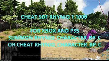 HOW TO SUMMON RHYNIOGNATHA IN ARK