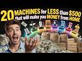 20 Maschinen Für Unter 500 Dollar Mit Denen Sie Von Zu Hause Aus Geld Verdienen Können 20 Maschinen Für Unter 500 Dollar Mit Denen Sie Von Zu Hause Aus Geld Verdienen Können