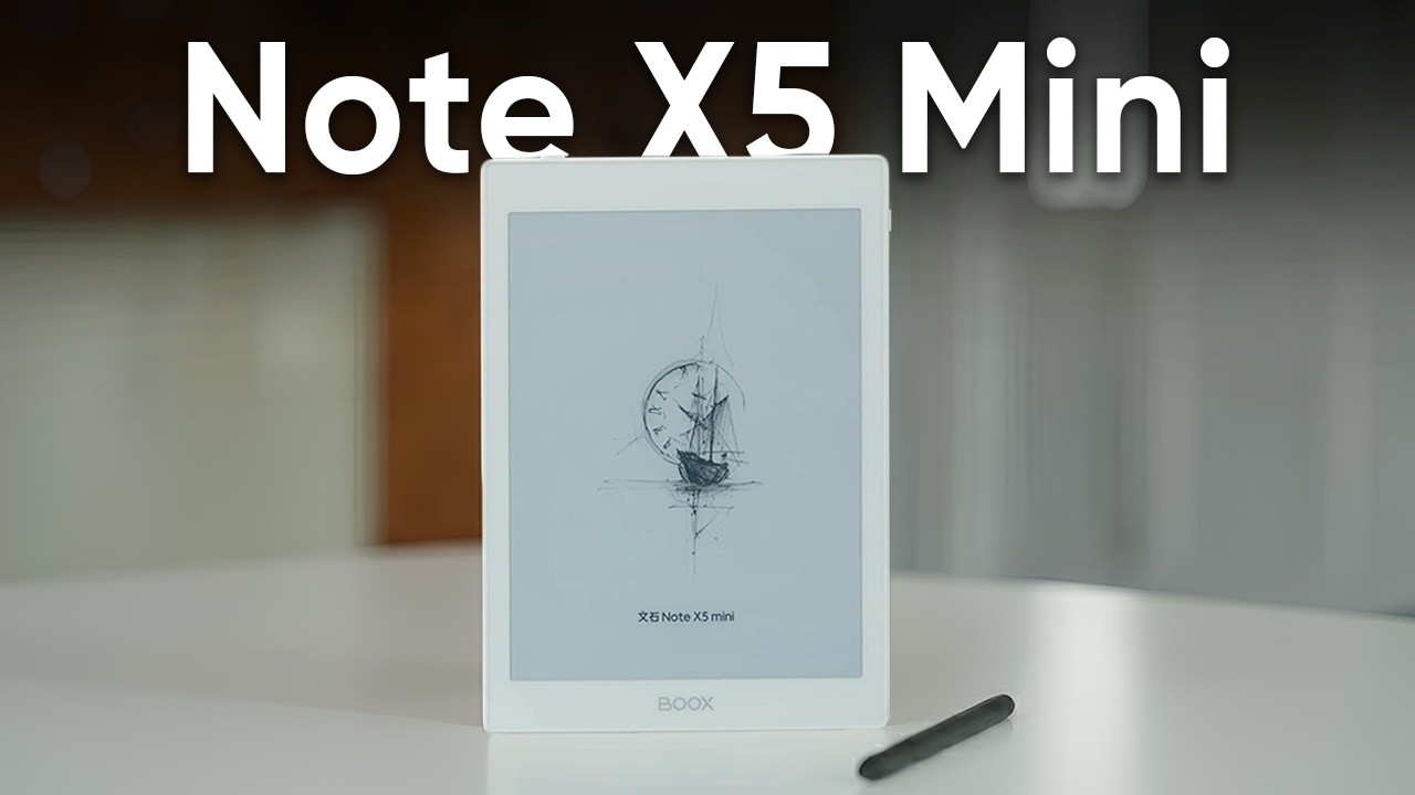 Boox Note X5 Mini: The Pocketable E-Ink Tablet You Should Know