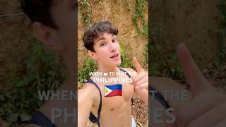 Best TIME to visit the PHILIPPINES 🇵🇭🗓️ avoid the rainy season!!